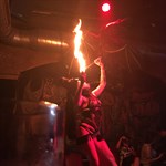 KitKat Club fire performance