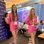 Sexy girls at Bucharest Summit