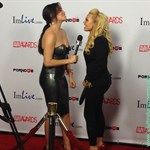 Jesse Jane on the red carpet of AVN